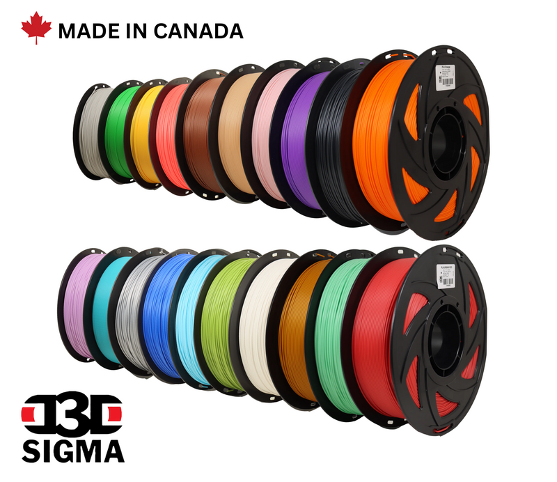 D3D Sigma PLA 1.75mm 1kg - 34 Colors