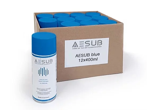 AESUB Blue - Vanishing Spray for 3D Scanning 400ml