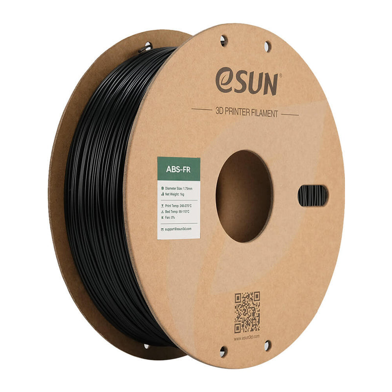 eSUN ABS-FR Filament 1.75 mm 1kg Spool- BLACK