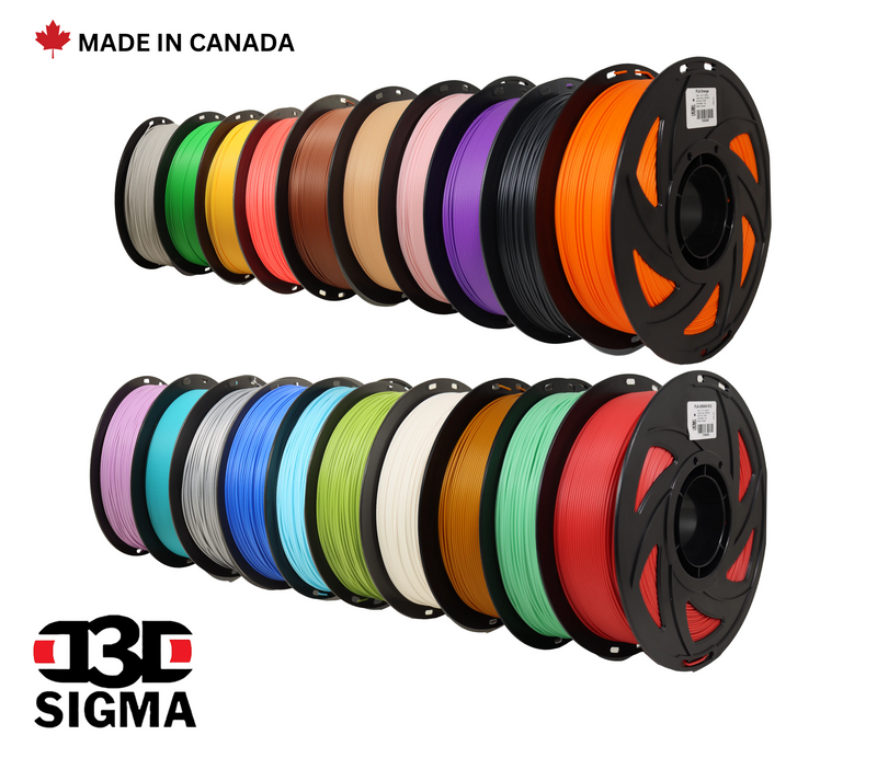 D3D Sigma PLA 1.75mm 1kg - 34 Colors