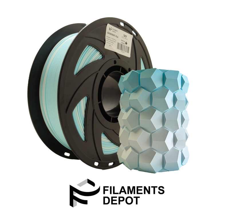 Filaments Depot Gradient PLA - 1.75mm 1kg