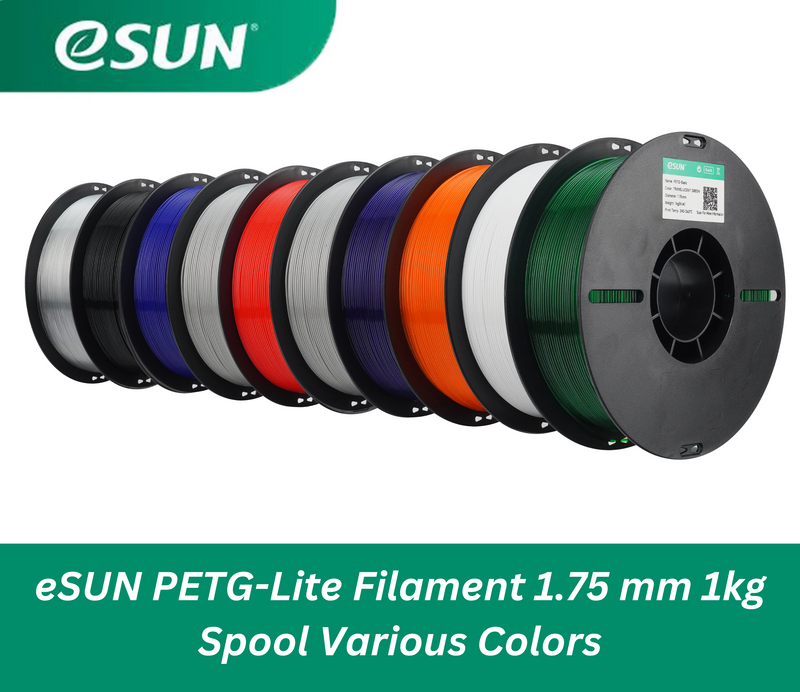 eSUN PETG-Lite Filament 1.75 mm 1kg Spool Various Colors