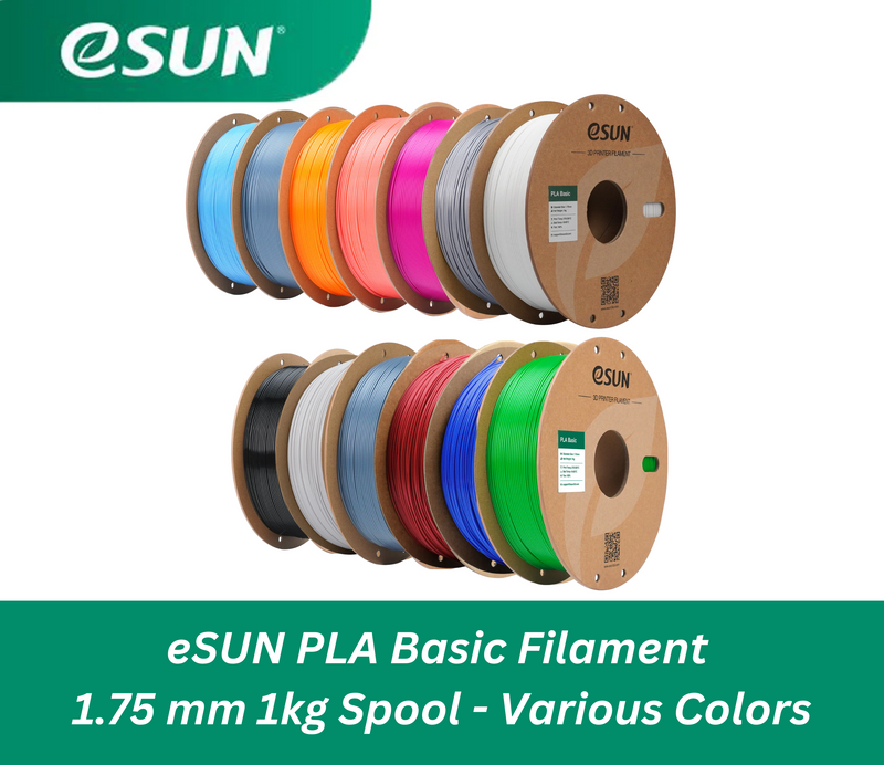 eSUN PLA Basic Filament 1.75mm 1kg - Various Colors