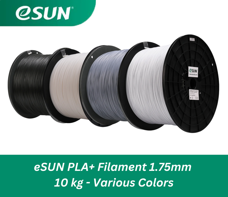 eSUN PLA+ Filament 1.75mm 10 kg - Various Colors