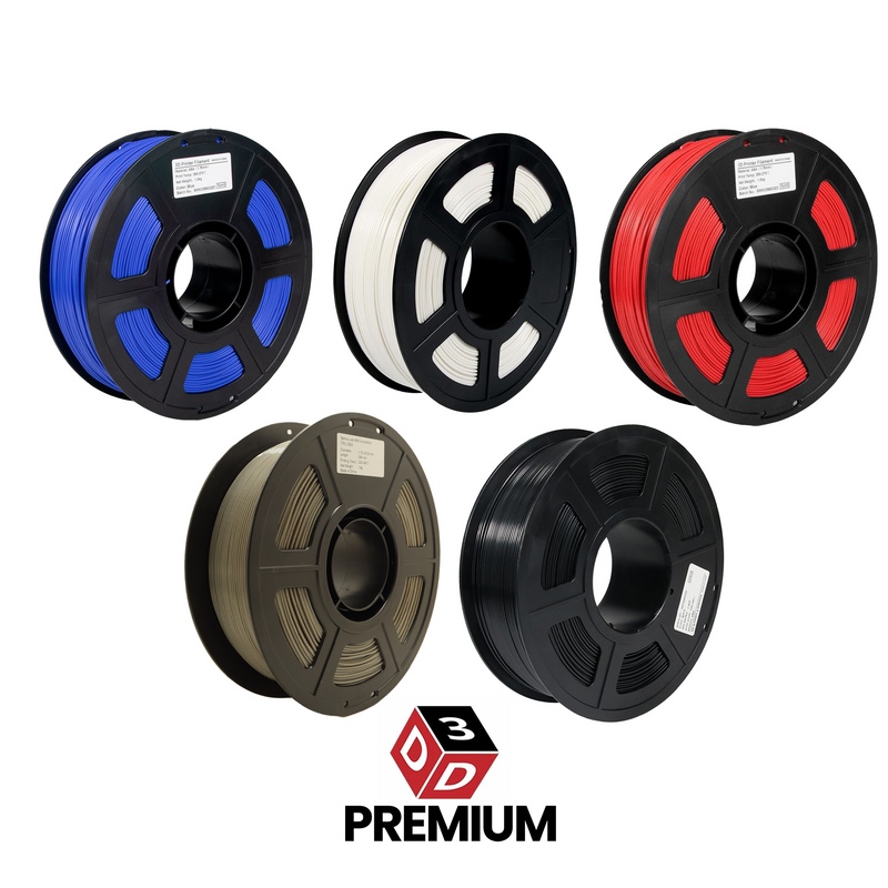 D3D Premium TPU 95A Bambu Lab Compatible -  1.75mm 1 kg - Various Colors