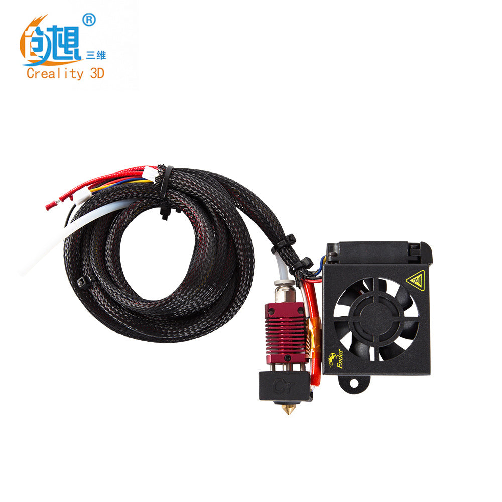 Ender 3 Hotend, Authentic Creality Assembled Hotend Kit 3D Printer Parts  with 5X 0.4mm Nozzles for Ender 3 Ender 3 V2 and Ender 3 Pro